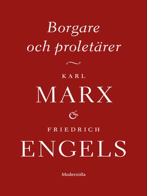 cover image of Borgare och proletärer